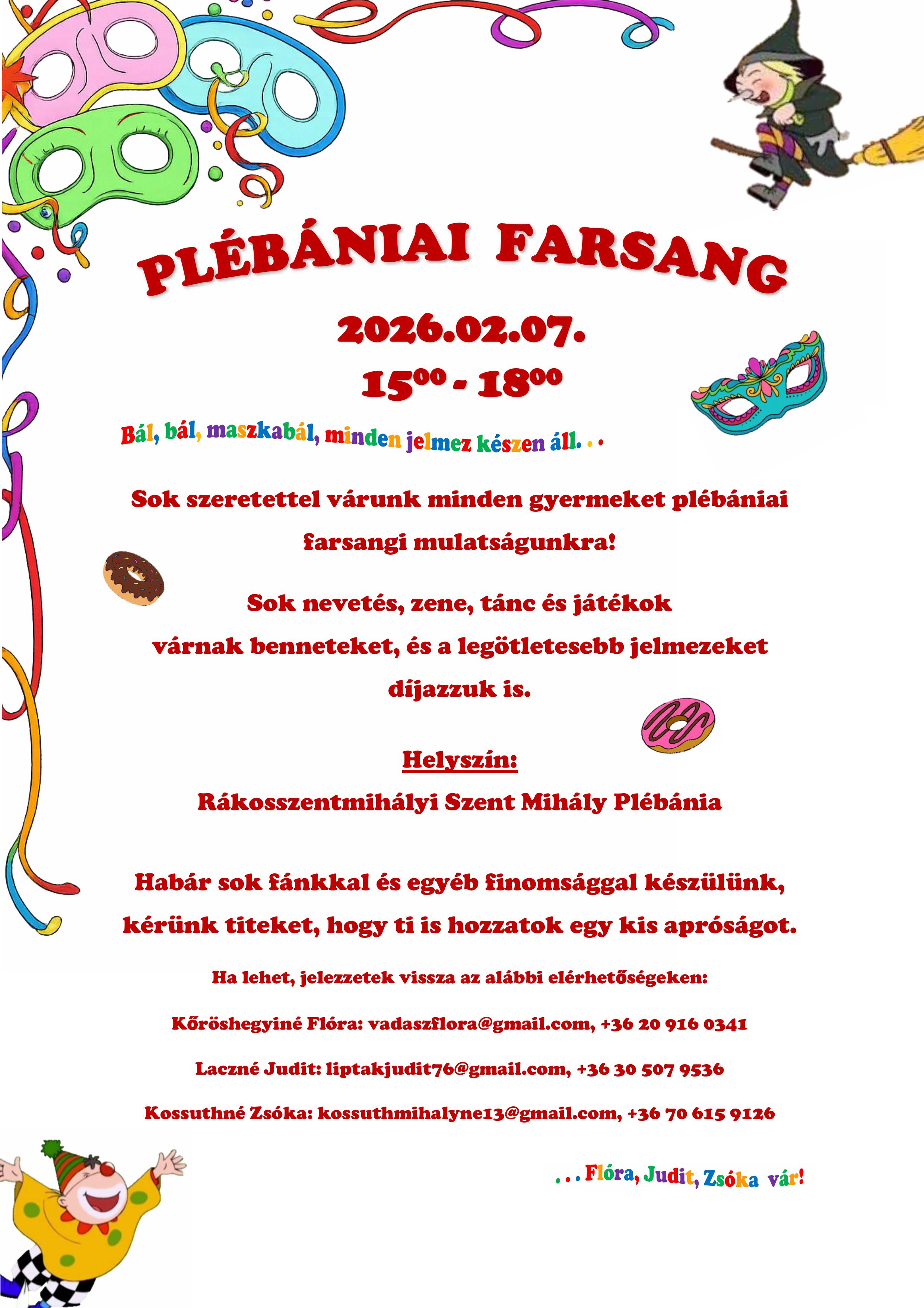 plébániai farsang